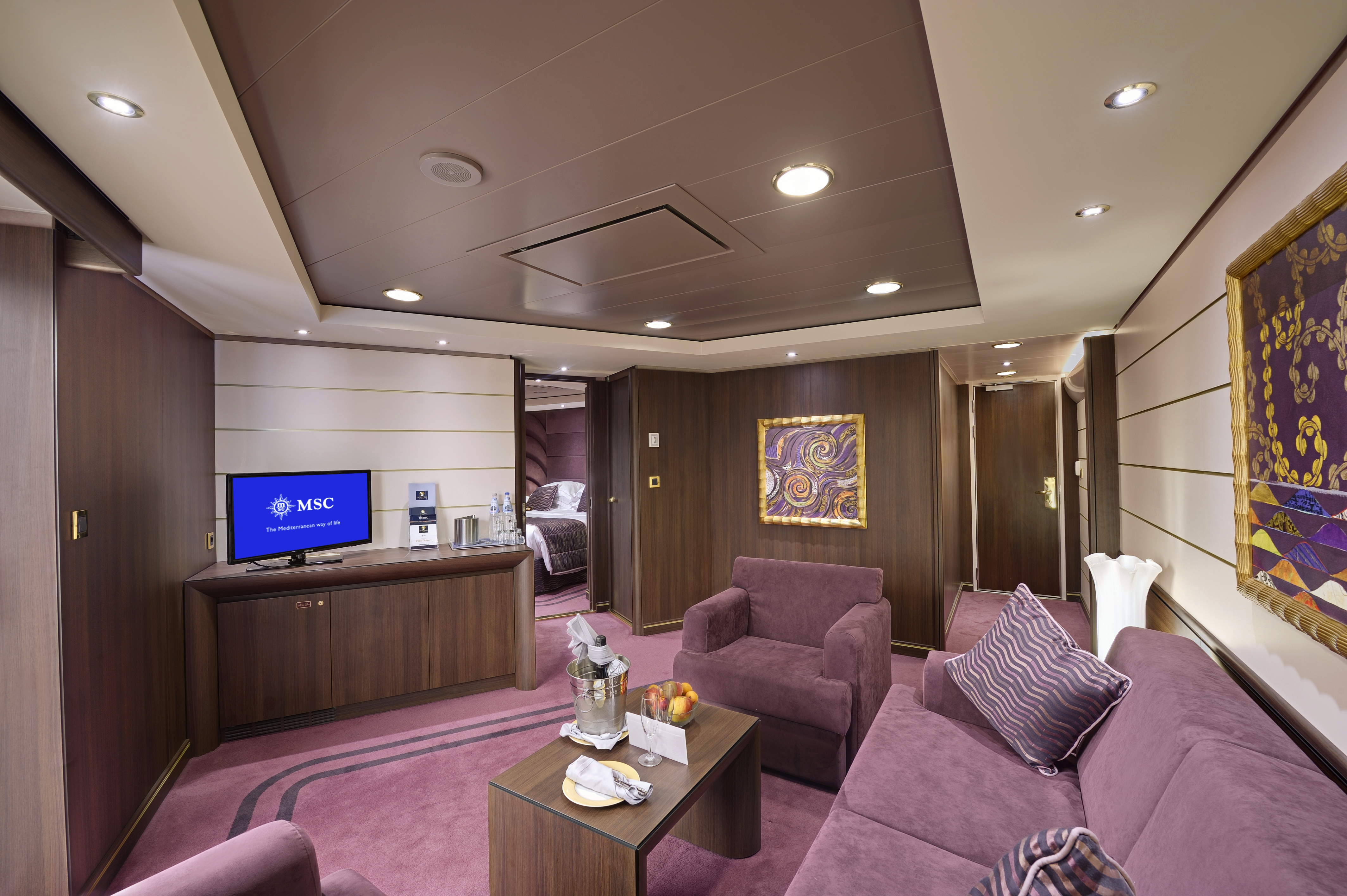 MyCruise MSC Preziosa Kahytter Suite YC34